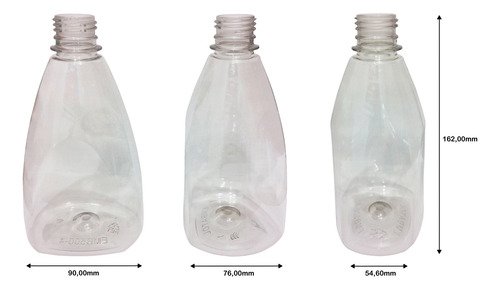 182 Frasco Plástico Cristal Pet 500ml Tamp Dosadora 20ml Pir - Imagem 6