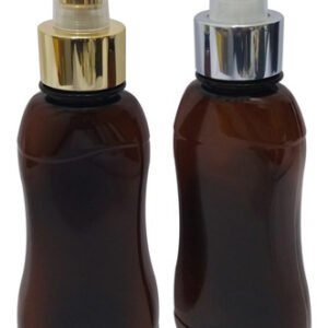 26 Frascos Plástico Âmbar Pet 200ml Válvula Spray L Cat