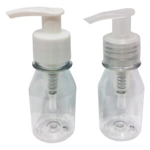 812 Frascos Plásticos Cristal 60ml Válvula Bico Pato S Far