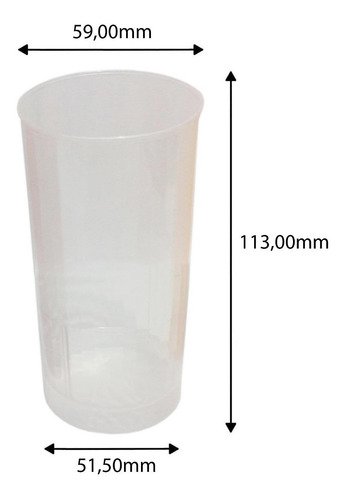 24 Copos Plásticos Coloridos De 200ml Lavável - Imagem 5