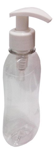 84 Frascos Plástico Cristal 200ml Válvula Bico Pato S Cat