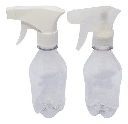 288 Frascos Plásticos Cristal Pet 350ml Válvula Gatilho Agu