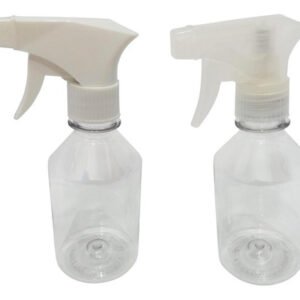 17 Frascos Plásticos Cristal Pet 250ml Válvula Gatilho Far