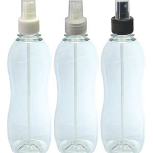 280 Frascos Plásticos Cristal Pet 360ml Válvula Spray S Cat