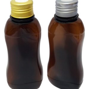 486 Frasco Plástico Âmbar Pet 200ml Tampa Difusor C/ F Cat