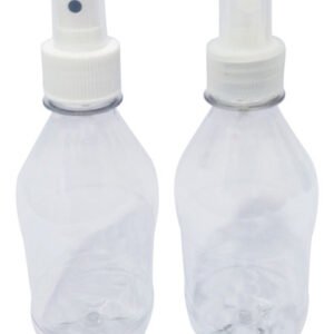 288 Frascos Plásticos Cristal Pet 350ml Válvula Spray S Agu