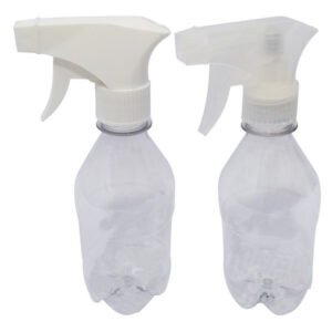 14 Frascos Plásticos Cristal Pet 350ml Válvula Gatilho Agu