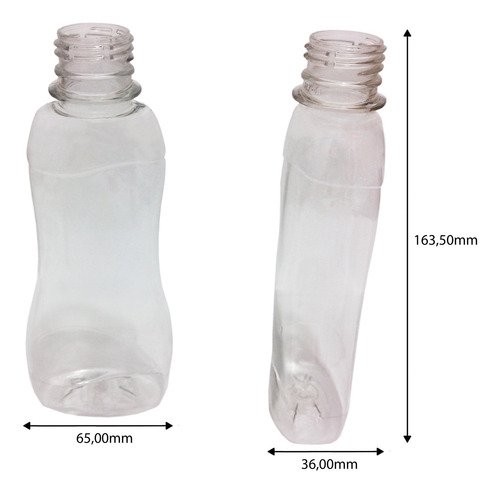 468 Frascos Plástico Cristal Pet 200ml C/ Tampa Disktop Cat - Imagem 6