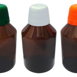 20 Frasco Plástico Âmbar Pet 250ml Tampa Dosadora 20ml Far