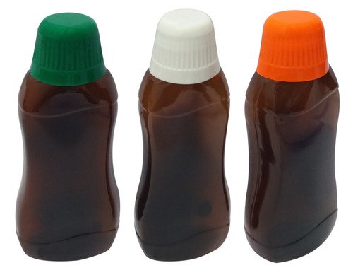 30 Frasco Plástico Âmbar Pet 200ml Tampa Dosadora 20ml Cat - Imagem 2