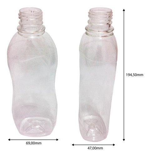 144 Frascos Plástico Cristal Pet 360ml Tampa Aluminio S/ Cat - Imagem 4
