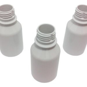 45 Frascos Plástico Branco Pet 100ml Vazios Sem Tampas Far