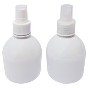56 Frascos Plásticos Branco Pet 300ml Válvula Spray S Sab