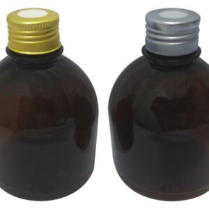 56 Frasco Plástico Âmbar Pet 300ml Tampa Difusor C/ F Sab