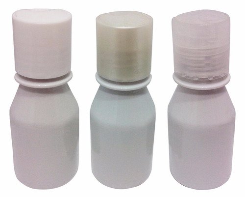 1218 Frascos Plásticos Branco Pet 60ml Shampoo Tampa Disktop - Imagem 3