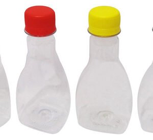 272 Frascos Plástico Cristal Pet 200ml Tampa Rosca Lacre Mol