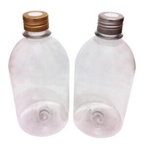 48 Frasco Plástico Cristal Pet 500ml Tampa Difusor C/ F Sab