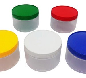 400 Potes Plásticos Incolor De 210ml P/ Mel Com Tampa Rosca