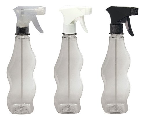 132 Frascos Plásticos Cristal Pet 380ml Válvula Gatilho Cat