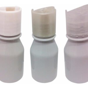 550 Frascos Plásticos Branco Pet 60ml Shampoo Tampa Disktop