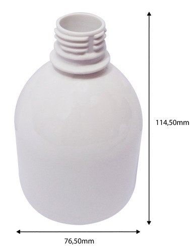 226 Frascos Plástico Branco Pet 300ml Vazios Sem Tampas Sab - Imagem 2