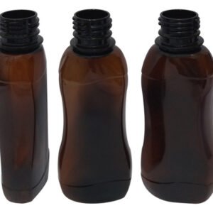 540 Frascos Plásticos Âmbar Pet 200ml Vazios Sem Tampas Cat