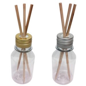 364 Frascos Plástico Cristal Pet 100ml Tampa Difusor Varetas