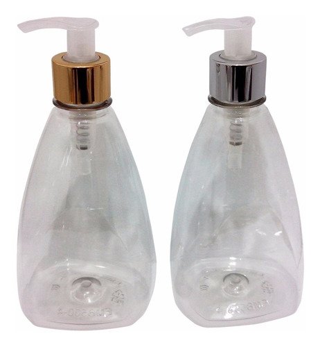 97 Frascos Plástico Cristal 500ml Válvula Bico Pato L Pir