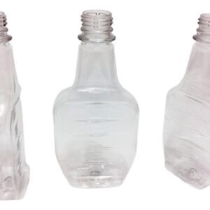 20 Frascos Plástico Cristal Pet 250ml Vazios Sem Tampas Mol