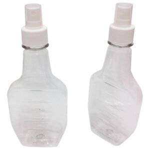 161 Frascos Plásticos Cristal Pet 250ml Válvula Spray S Mol