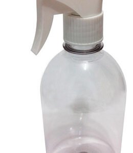 198 Frascos Plásticos Cristal Pet 500ml Válvula Gatilho Sab