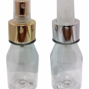 812 Frascos Plásticos Cristal 60ml Vazio C/ Válvula Spray L