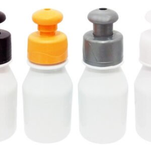 20 Frascos Plástico Branco Pet 60ml C/ Tampa Pushpull Far