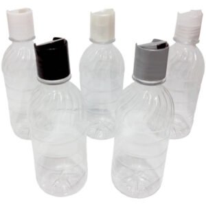 310 Frascos Plástico Cristal Pet 330ml C/ Tampa Disktop Suc