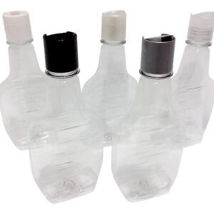 81 Frascos Plástico Cristal Pet 250ml C/ Tampa Disktop Mol