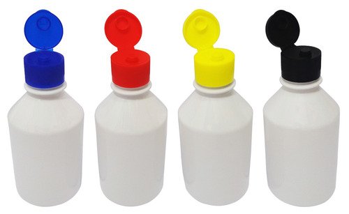362 Frascos Plástico Branco Pet 250ml C/ Tampa Fliptop Far