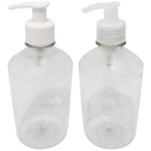 12 Frascos Plástico Cristal 500ml Válvula Bico Pato S Far