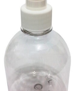 56 Frascos Plásticos Cristal Pet 300ml Válvula Spray S Sab