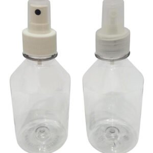 362 Frascos Plástico Cristal Pet 250ml Válvula Spray S Far