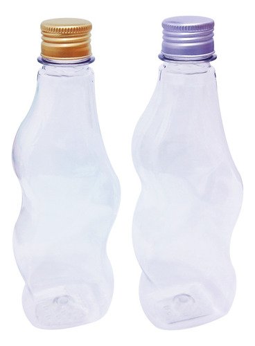132 Frascos Plástico Cristal Pet 380ml Tampa Aluminio S/ Cat