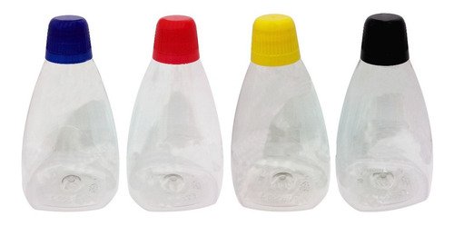 97 Frasco Plástico Cristal Pet 500ml Tamp Dosadora 20ml Pir