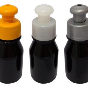 550 Frascos Plástico Âmbar Pet 60ml C/ Tampa Pushpull Far