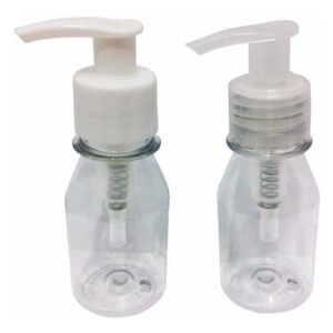 216 Frascos Plásticos Cristal 60ml Válvula Bico Pato S Far
