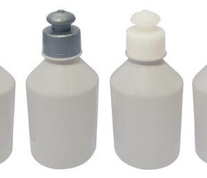 362 Frascos Plástico Branco Pet 250ml C/ Tampa Pushpull Far