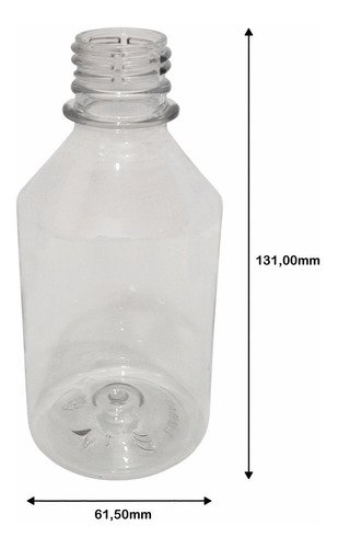 180 Frascos Plástico Cristal Pet 250ml C/ Tampa Fliptop Far - Imagem 8
