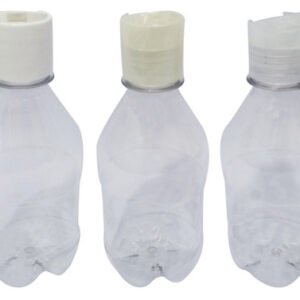 152 Frascos Plástico Cristal Pet 350ml C/ Tampa Disktop Agu