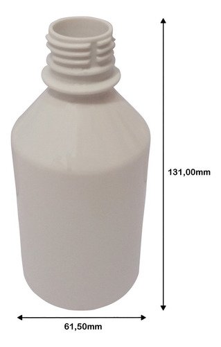 180 Frascos Plástico Branco Pet 250ml Tampa Aluminio S/ Far - Imagem 4