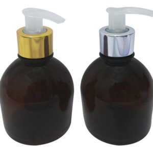 56 Frascos Plásticos Âmbar 300ml Válvula Bico Pato L Sab