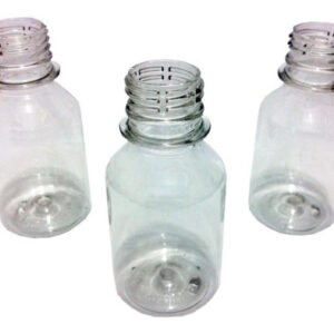 416 Frascos Plástico Cristal Pet 100ml Vazios Sem Tampas Far