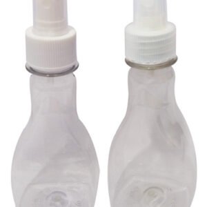 378 Frascos Plásticos Cristal Pet 200ml Válvula Spray S Mol